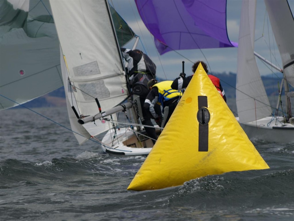 Course changes were a feature of Day Four. - 67th Australian Sharpie Championship Hobart Day Four Images © Jane Austin